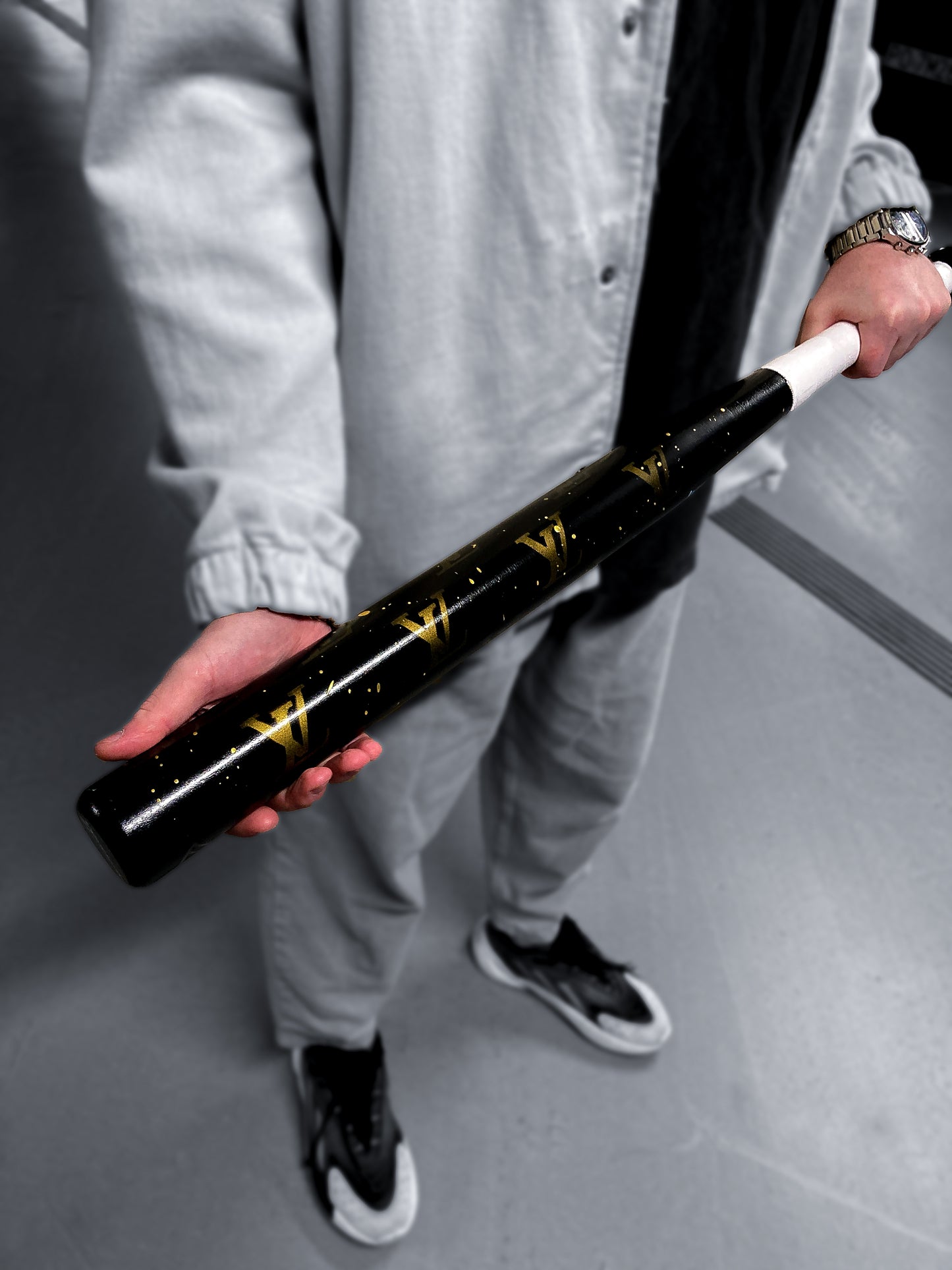 Baseball bat "Time is Money"