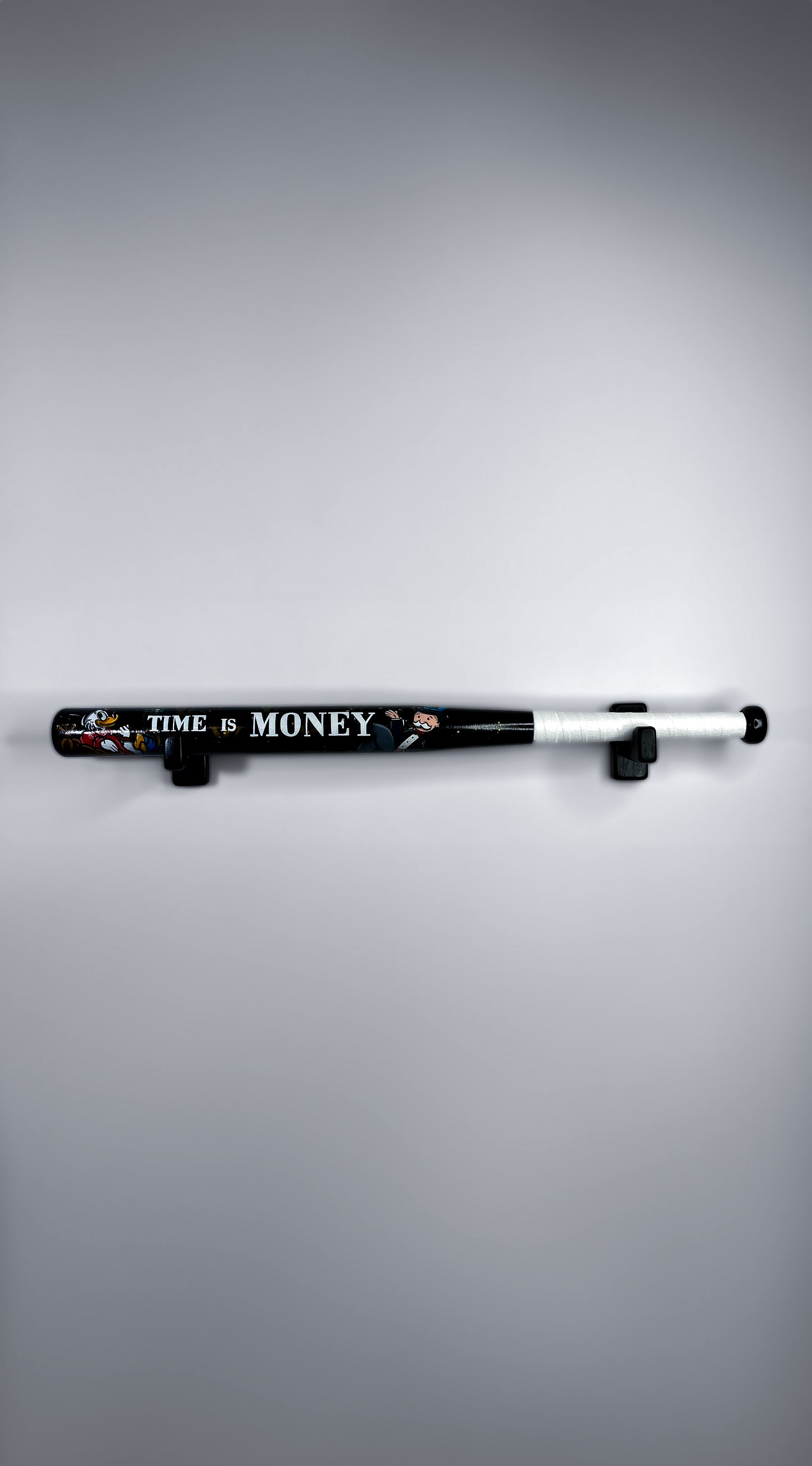 Baseball bat "Time is Money"