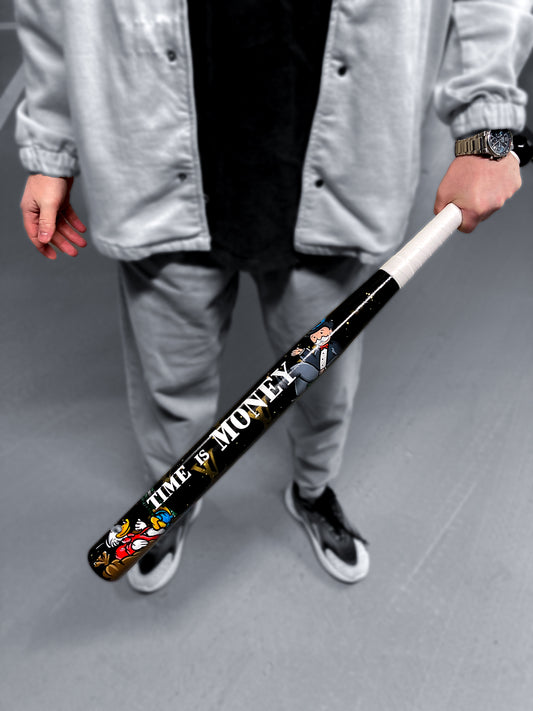 Baseball bat "Time is Money"